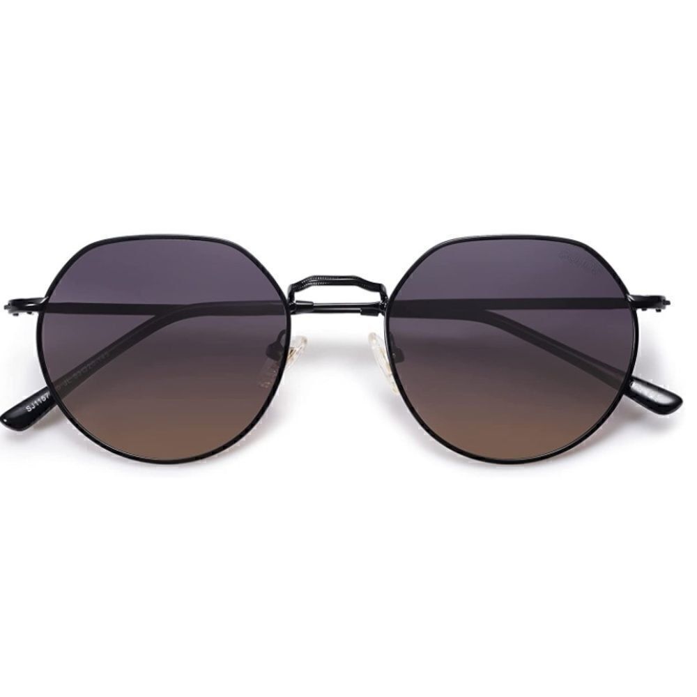 Round Polygon Frame Sunglasses - Picture 1 of 3